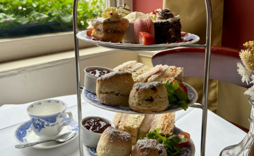 Afternoon tea at Jane Austen Centre